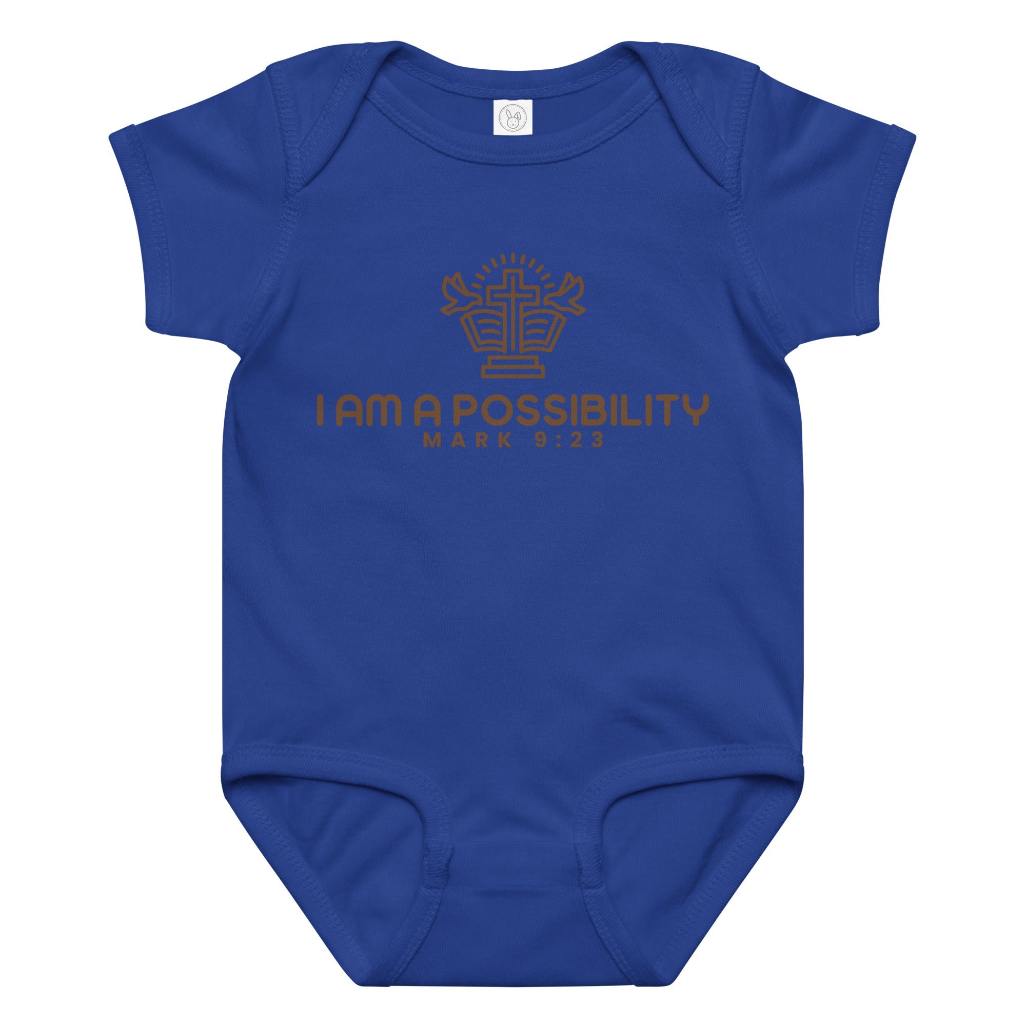 Baby jersey bodysuit - His World For Us