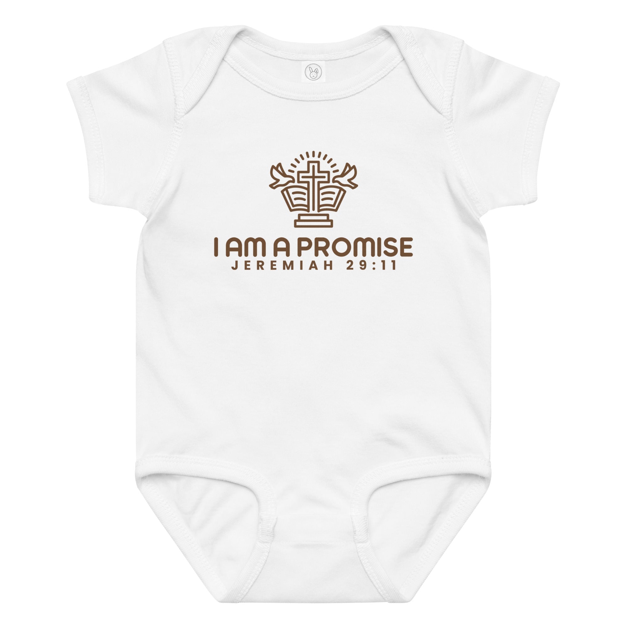 Baby jersey bodysuit - His World For Us