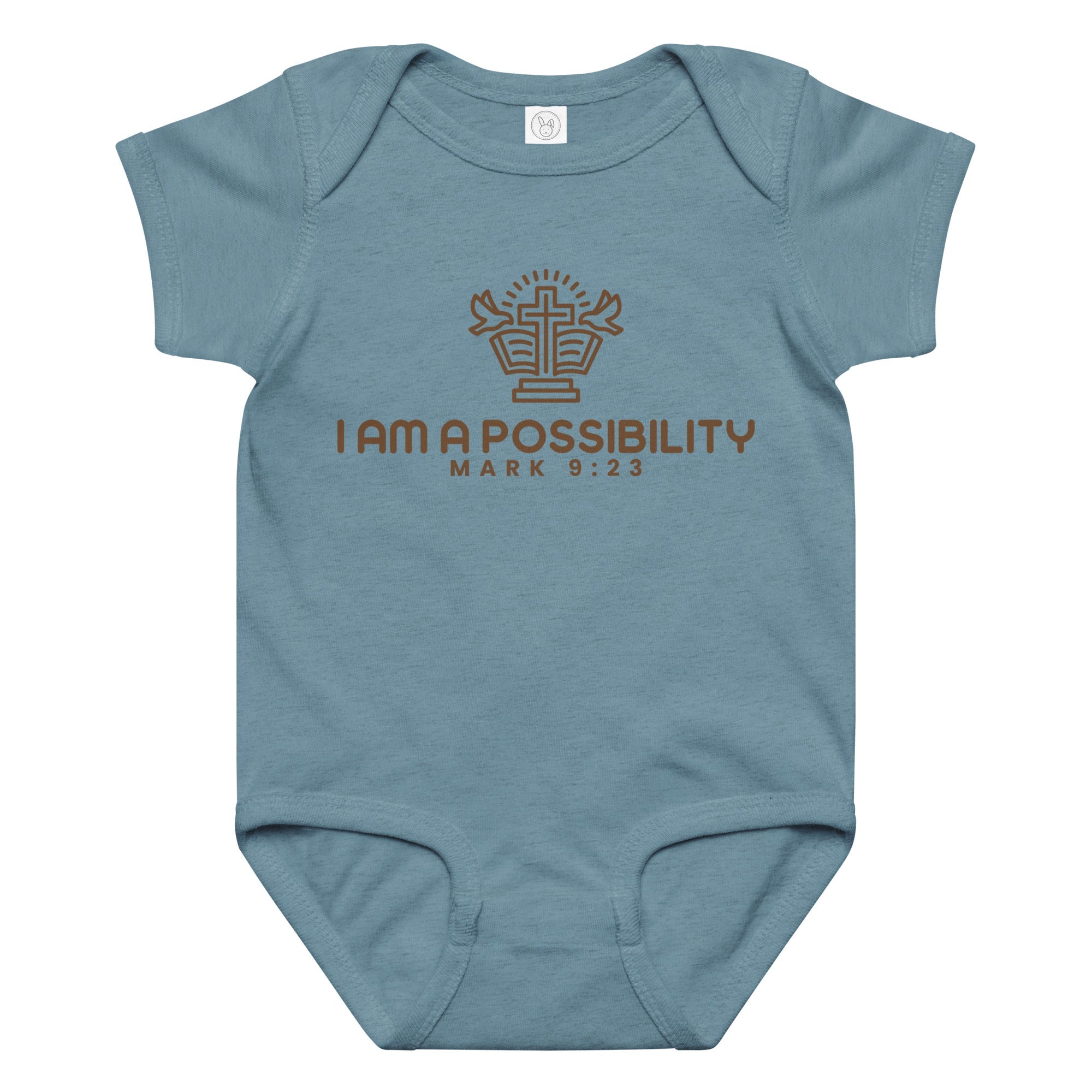 Baby jersey bodysuit - His World For Us