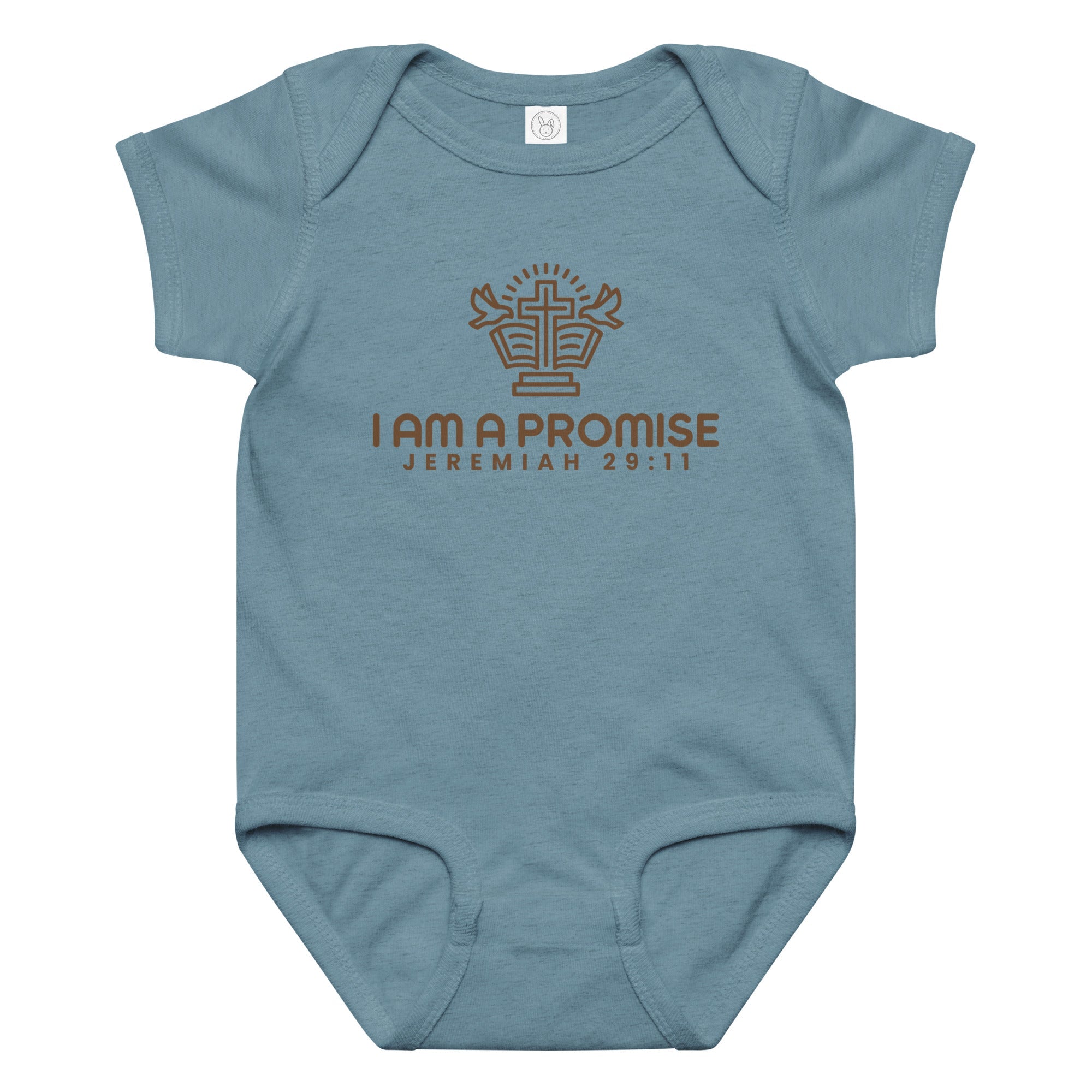 Baby jersey bodysuit - His World For Us