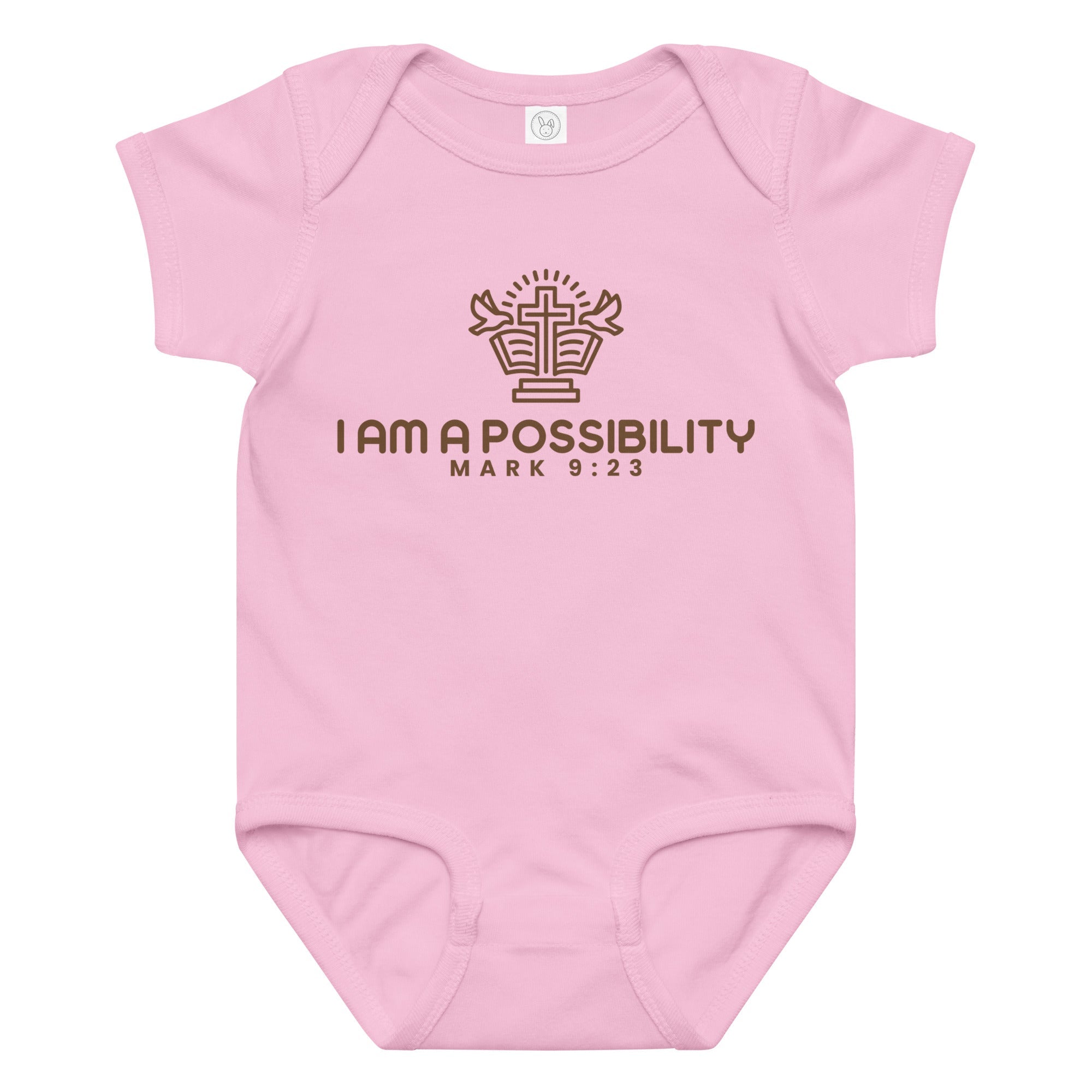 Baby jersey bodysuit - His World For Us