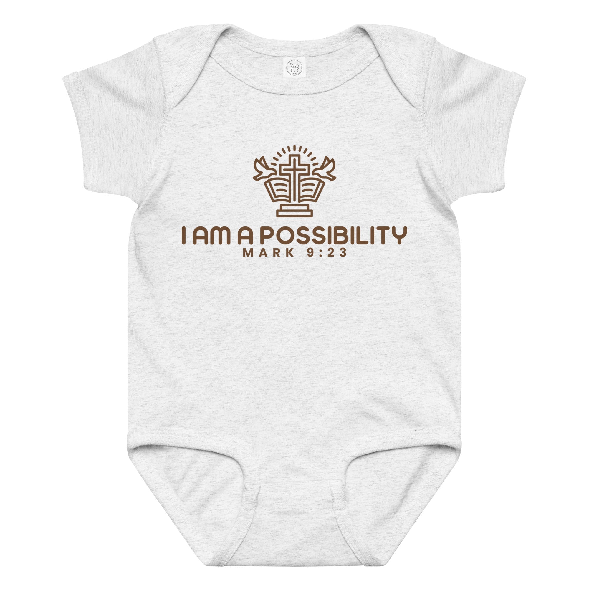 Baby jersey bodysuit - His World For Us