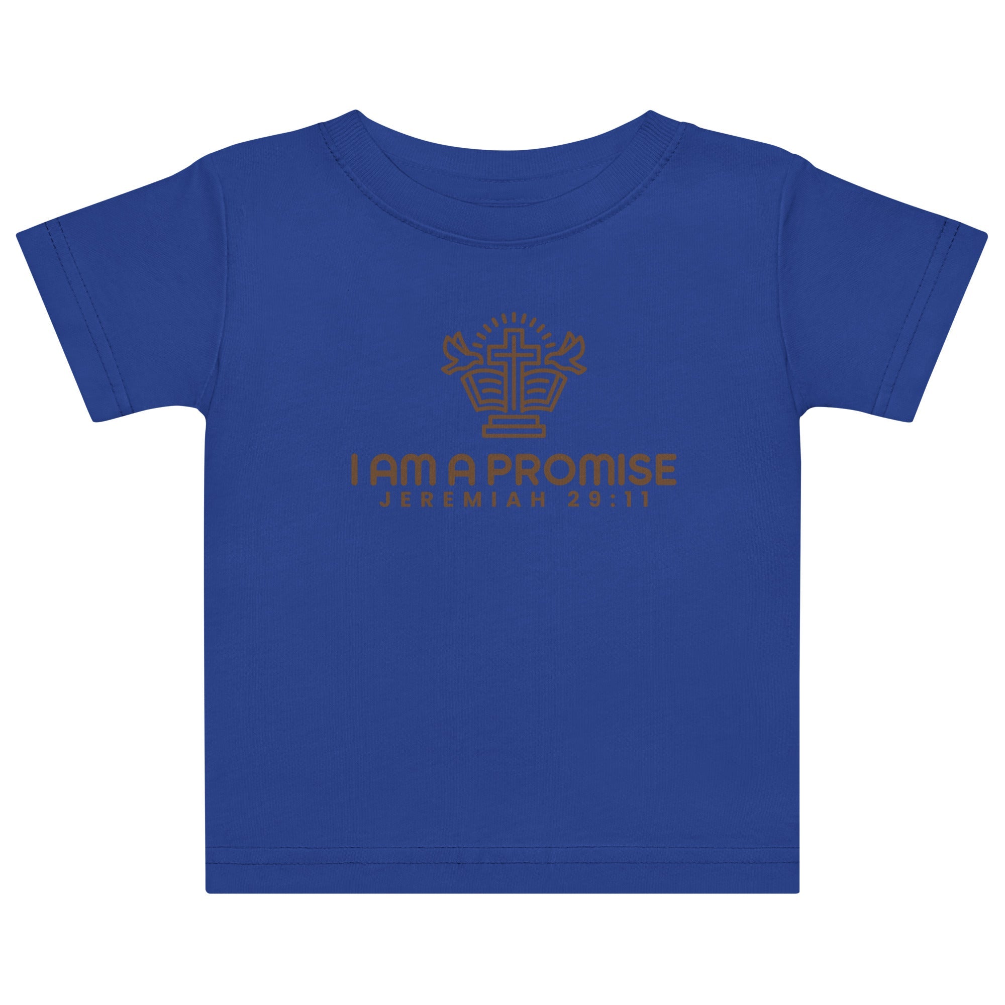 Baby jersey t-shirt - His World For Us