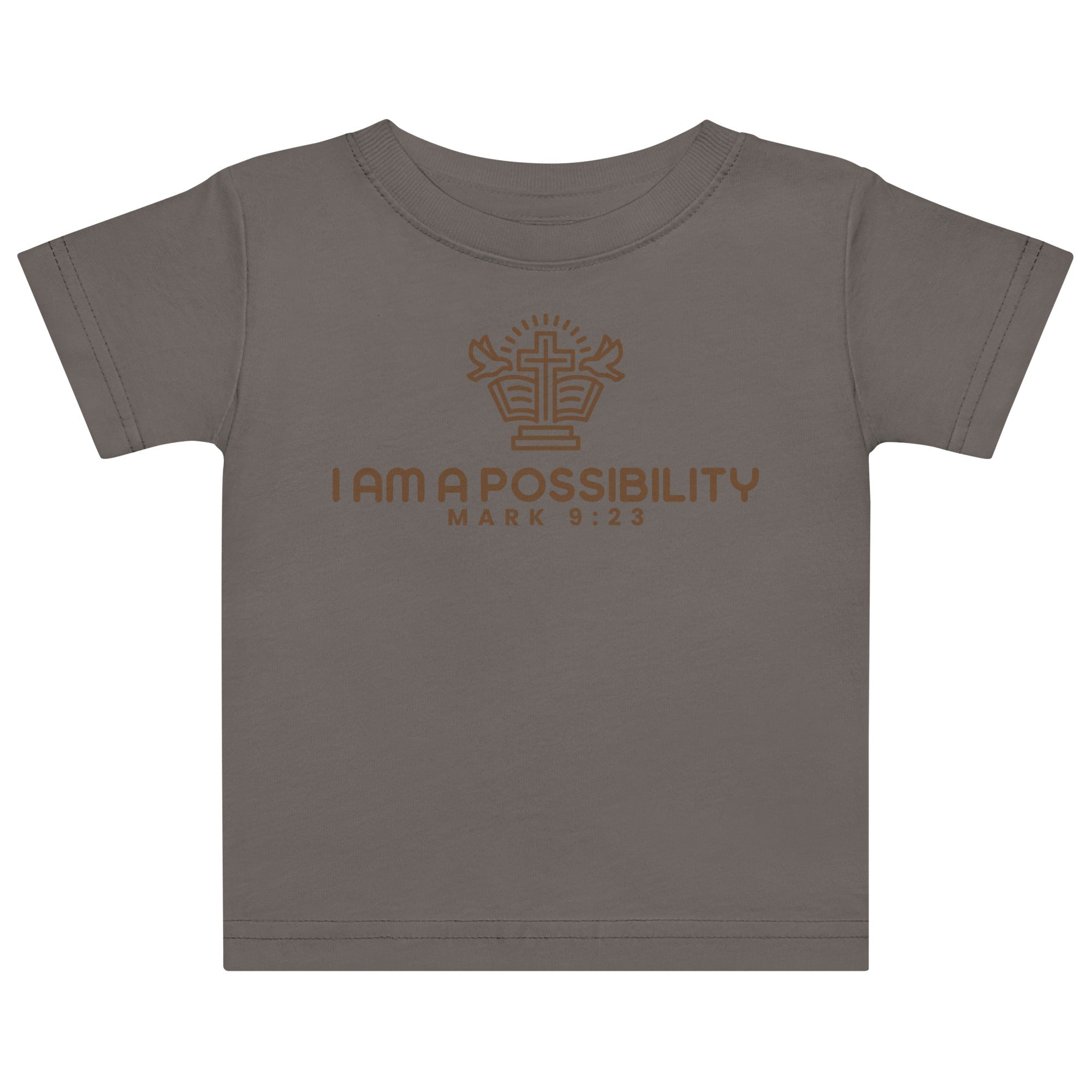 Baby jersey t-shirt - His World For Us