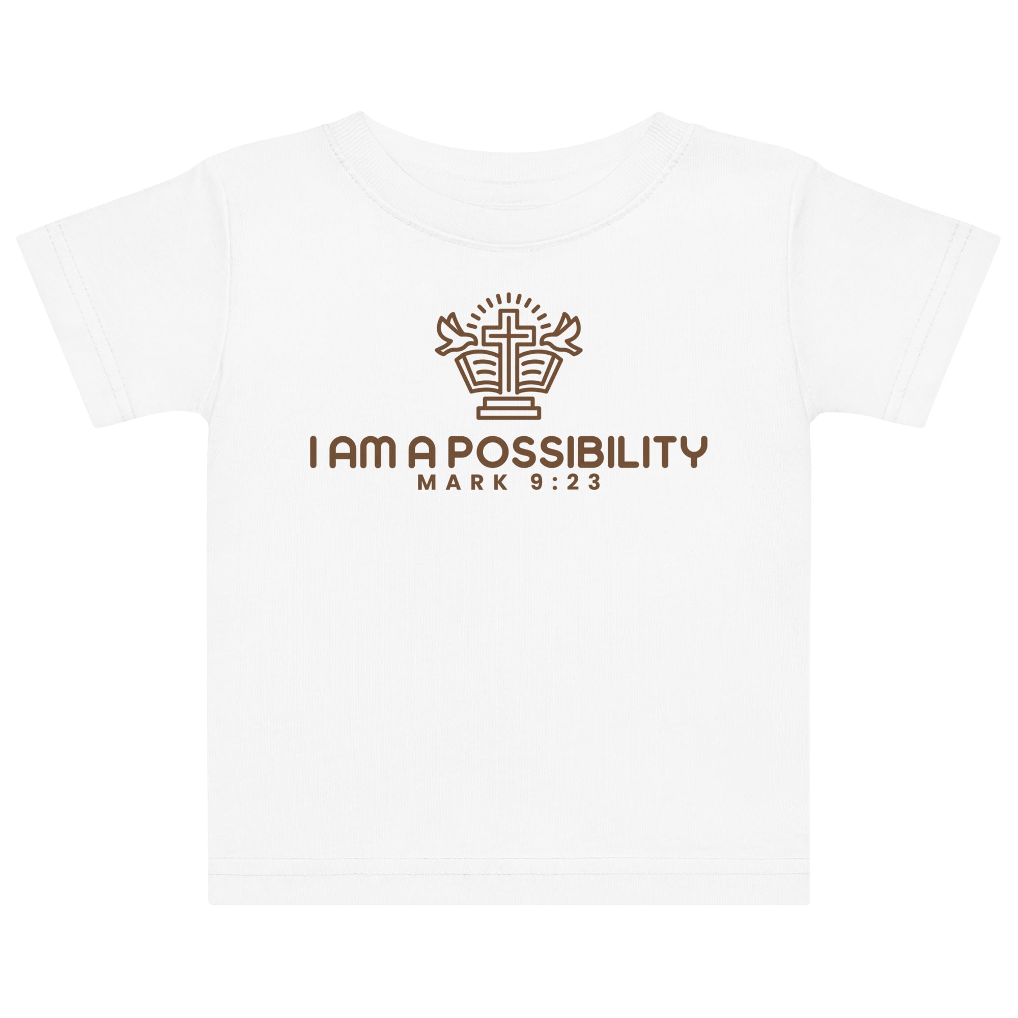 Baby jersey t-shirt - His World For Us