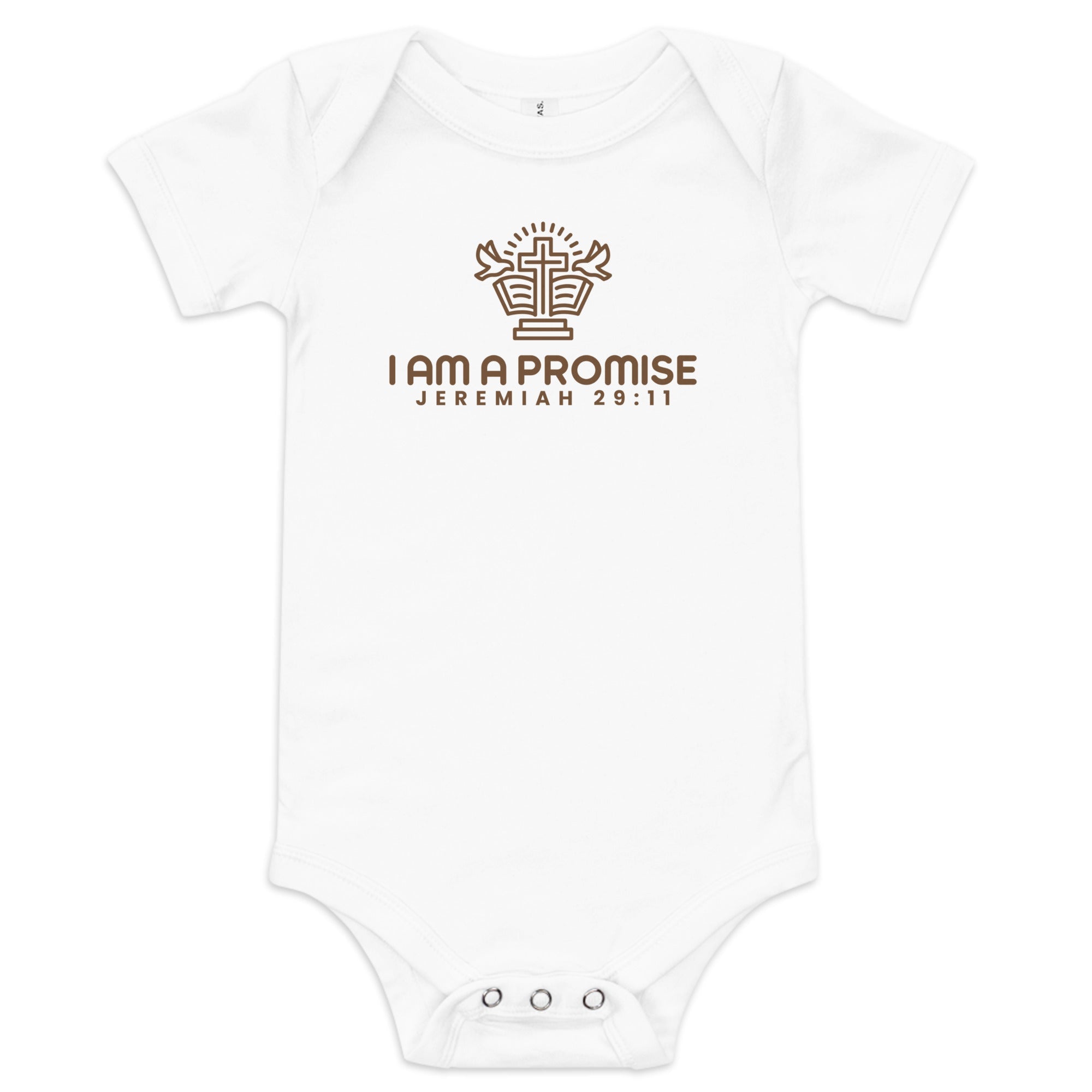 Baby short sleeve one piece - His World For Us