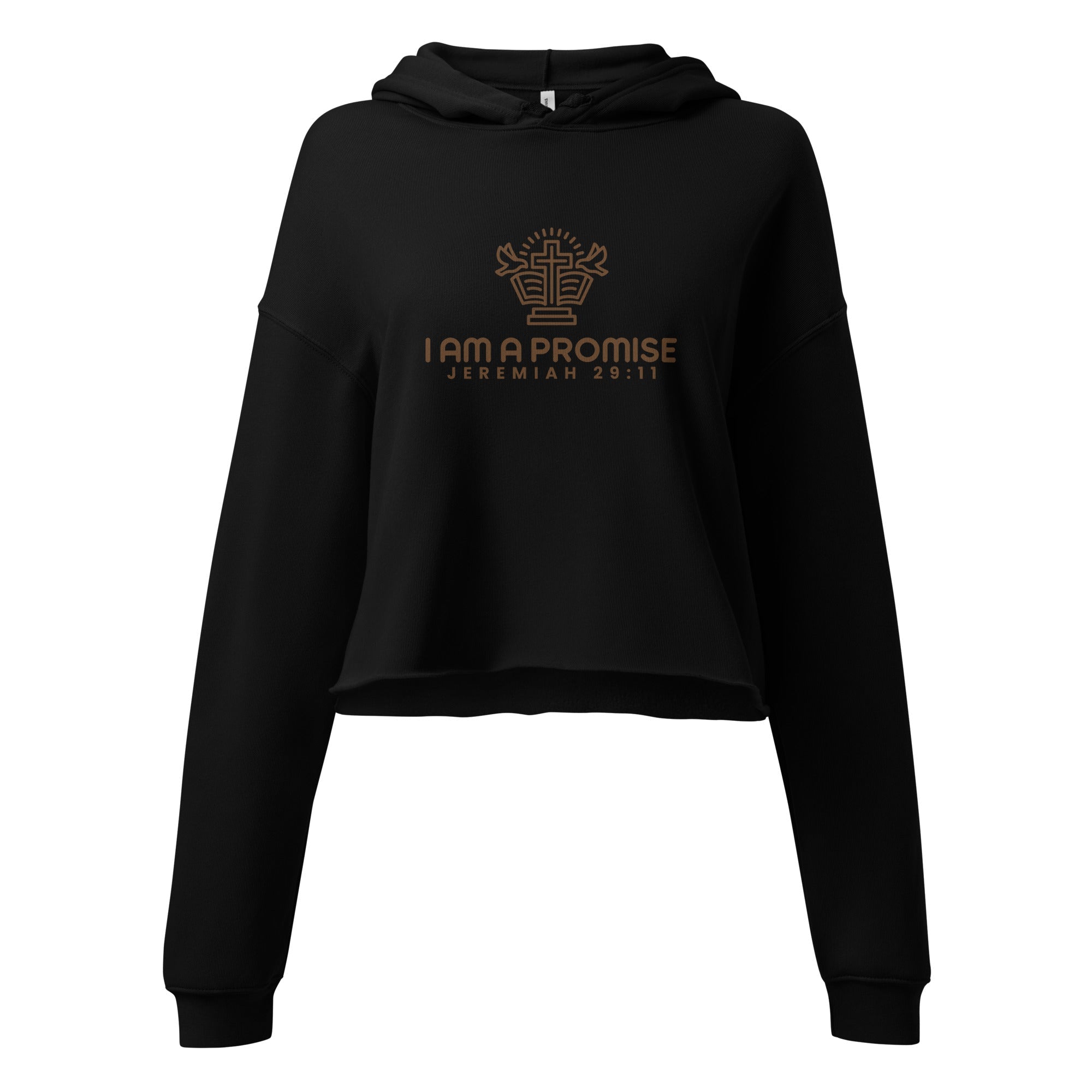 Crop Hoodie - His World For Us