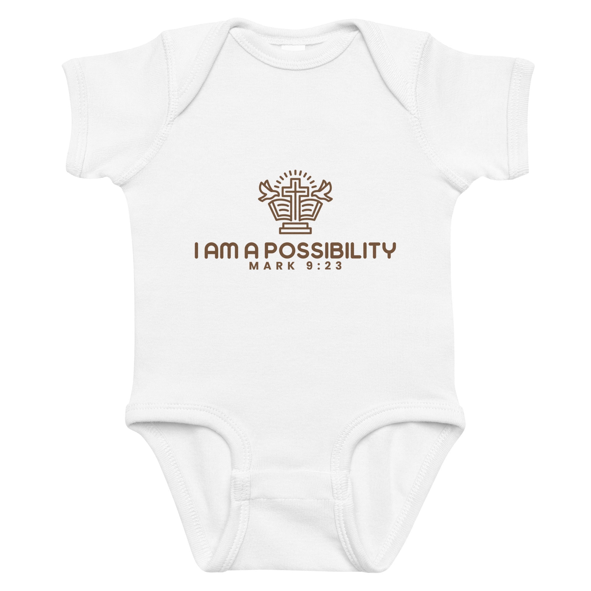 Infant bodysuit - His World For Us