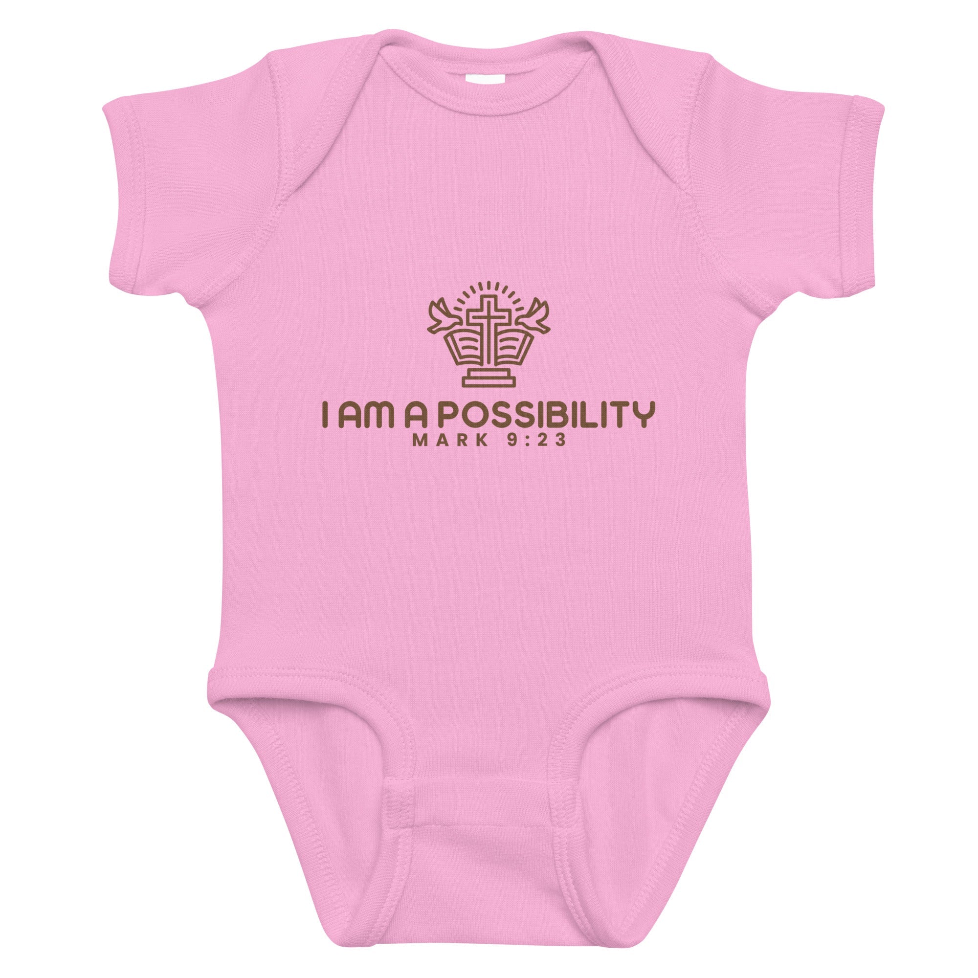 Infant bodysuit - His World For Us